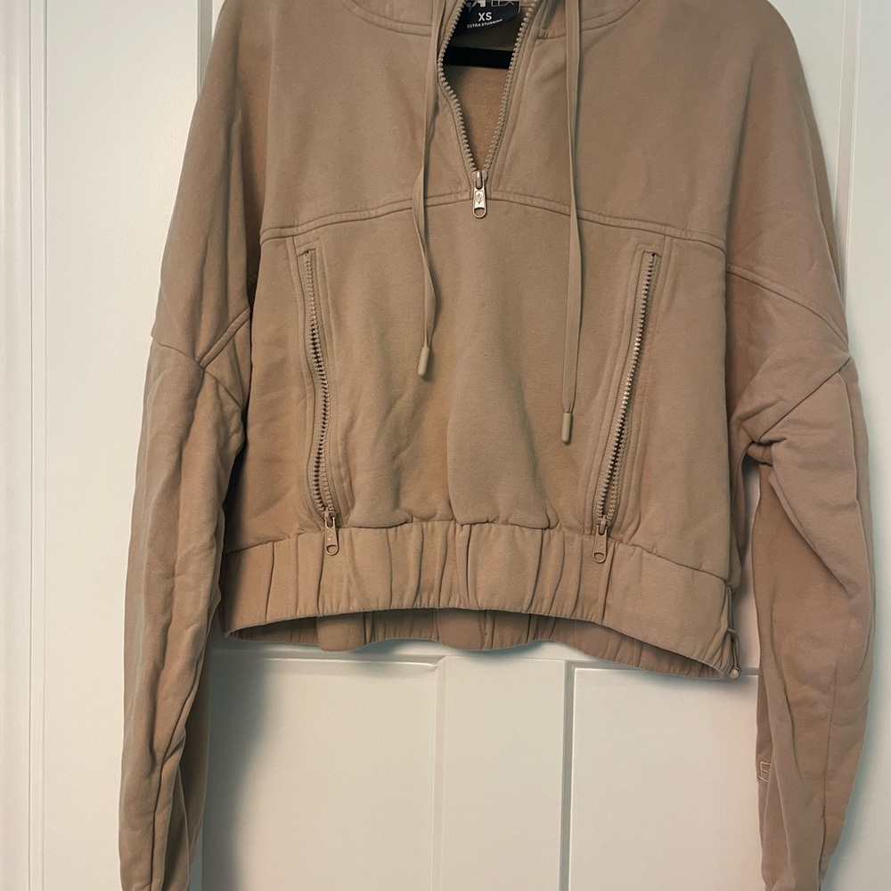 POPFLEX Half Zip Warm Up Hoodie